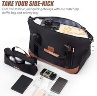 Nouvel ensemble de bagages de luxe 5 pièces en ABS/PC, sacs de voyage rigides grande capacité pour hommes et femmes