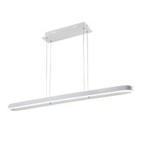Lampe suspendue italienne moderne de luxe noire à hauteur réglable, lustre de plafond minimaliste long, installation facile, salle à manger, cuisine