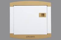 Boîte de distribution électrique en métal à vente chaude, fournitures électriques, boîte de distribution d'alimentation triphasée à 6 voies