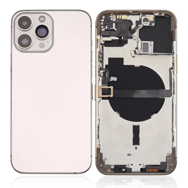 Cover Housing for EU IPhone X/XR/XS/XSMax/11/12/13/14/15/16 Mini Plus Pro MaxWith Sim Phone Case with Material and Middle Frame