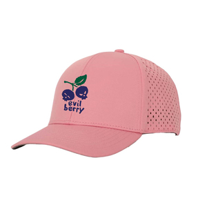 Casquette de sport réglable d'été, logo personnalisé, haute qualité, 6 panneaux, découpe laser, trous perforés, casquette de baseball pour hommes - Product Image 3