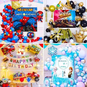 ODIS Kit de ballons écologiques pour décorations de fête d'<span class=keywords><strong>anniversaire</strong></span> d'enfants, rentrée scolaire, Halloween, pour créer une ambiance festive, vente en gros - Product Image 3