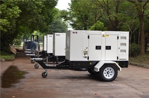 ชุดเครื่องกำเนิดไฟฟ้าดีเซลมือถือ24kW 30kva แบบสแตนด์บายได้ฟรีพร้อมรถพ่วงโดย Yuchai 4D24TG2 /a - Product Image 4