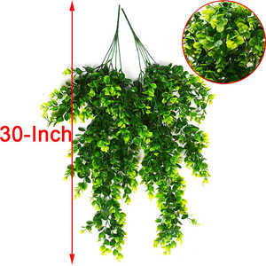 Guirlandes artificielles d'eucalyptus Huizan Florist, 80 cm, verdure suspendue pour la décoration intérieure et extérieure - Product Image 4