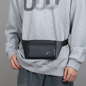 Riñonera Deportiva para Hombre y Mujer, de Cuero PU Marrón, Ajustable, para Teléfono, Uso Diario, Invierno 2025 - Product Image 2