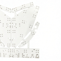 Substrato PCB in Fibra di Vetro per Fari LED, Circuito Stampato ad Alta Dissipazione di Calore per Luci Posteriori
