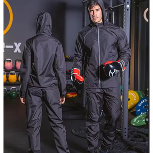 ชุดกีฬาเด็กแบรนด์ <span class=keywords><strong>SENX</strong></span> ขายดี ผลิตจากเส้นใยโพลีเอสเตอร์ทนทาน พร้อมฮู้ดและเอวยางยืด เหมาะสำหรับออกกำลังกายที่บ้านหรือซาวน่า - Product Image 3