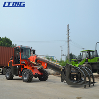 2023 LTMG hergestellt in China 1 Tonne 1,5 Tonnen 2 Tonnen Teleskop lader mit 17m 18m Gabelstapler aufsätzen