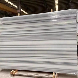 Mármol blanco pulido personalizado con venas de madera gris ecuatar <span class=keywords><strong>Marmara</strong></span> losas de mármol de cebra azulejos para piso de pared y escaleras - Product Image 2