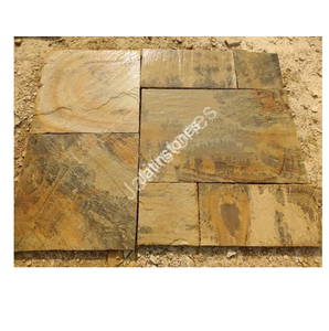 Losas de Piedra Arenisca Fósil de Menta, Piedra Natural para Revestimiento de Paredes, Pisos, Patios, Terrazas, Caminos, Decoración de Exteriores - Product Image 5