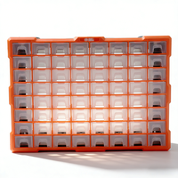 Tiroirs de rangement pour fabrication professionnelle, boîte en plastique, 64 compartiments, nouveauté