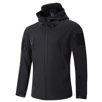 Vestes tactiques imperméables en softshell OEM, vêtements d'entraînement, veste à manches longues pour hommes, ensembles de vêtements pour la chasse en plein air