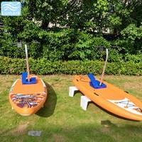 Vélo aquatique à pédale, forme de planche de surf large, ponton flottant, 1 personne, rapide et portable, pour hôtel, de Chine, Lumark Custom