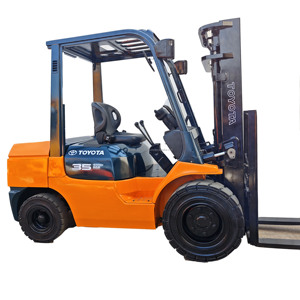 Toyota Japan Made 3.5 Ton Diesel Engine <b>Forklift</b> Secondhand Toyota 35 Internal <b>Forklift</b> - Product Image 1