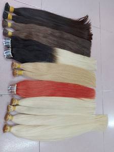 Extensiones de cabello preadheridas de alta calidad, venta al por mayor, cabello humano virgen Remy ITIP/UTIP/VTIP/extensiones de cabello de punta plana - Product Image 4