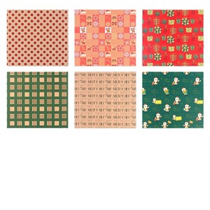 Christmas Gift <b>Wrapping</b> <b>Paper</b> Kraft <b>Paper</b> 50x70cm Red Green English Design For Holiday Gifts Packaging - Product Image 5
