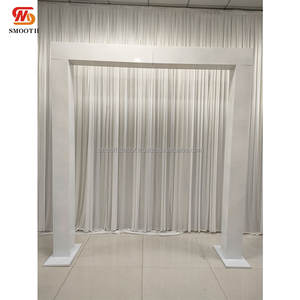 Fondo DE BODA Rectangular geométrico suave diseño de espejo de acero inoxidable dorado plateado 100x220cm/200cm fondo de escenario Chuppah - Product Image 6