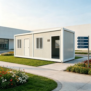 Casa Contenedor Prefabricada Modular de 20 pies - Diseño Moderno, Casa Pequeñ<span class=keywords><strong>a</strong></span> Portátil y Oficina Móvil para Uso Hotelero en Venta - Product Image 1