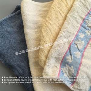 Paños de Limpieza Suaves 100% Algodón, Toallas de Color para Uso Industrial - Product Image 4