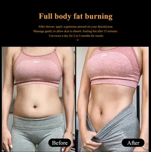 Hot Cream Cellulite And Fat Burner Body Slimming Cream For Belly Fat Burner Body Shape Anti Cellulite For Weight Loss