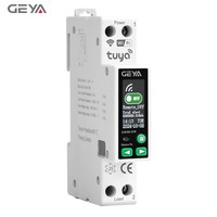 GEYA GWS9-DW WIFI Smart Switch Tuya Disjoncteur 1-40A 1P Power Metering Monitoring Timer Relay for Wireless Remote Control