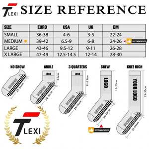 Light Pink High Quality Kids Youth Soccer <b>Sock</b> Non-Slip Knitted Football Cuff with Custom Print Summer Sweat Bottom Body - Product Image 4