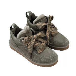 Высококачественные европейские унисекс, увеличивающие рост, Мягкие Водонепроницаемые зимние сапоги из натуральной кожи - Product Image 6