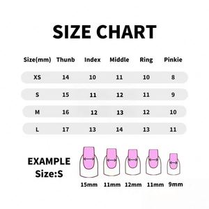 <span class=keywords><strong>Uñas</strong></span> Acrílicas Hechas a Mano Estilo Francés con <span class=keywords><strong>Mariposas</strong></span> Rosas, 10 Piezas, <span class=keywords><strong>Uñas</strong></span> Postizas al por Mayor, <span class=keywords><strong>Uñas</strong></span> <span class=keywords><strong>de</strong></span> <span class=keywords><strong>Diseño</strong></span> para Presionar - Product Image 6