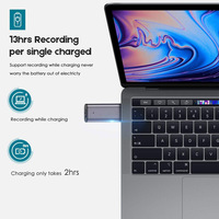 Mini Grabadora de Audio USB Portátil Aomago con Activación por Voz
