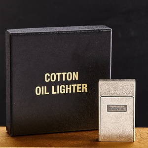 กล่องใส่บุหรี่แบบย้อนยุค ดีไซน์สร้างสรร<span class=keywords><strong>ค</strong></span>์ พร้อมไฟแช็<span class=keywords><strong>ค</strong></span>แบบล้อหมุน ใช้เชื้อเพลิงน้ำ<span class=keywords><strong>มัน</strong></span>ก๊าด รุ่น HP912 - Product Image 6