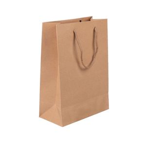 Custom Logo <b>White</b> Kraft Paper <b>Bag</b> Wholesale Craft Gift Shopping <b>Bag</b> for Food Clothing Grocery Promotion Recyclable - Product Image 4