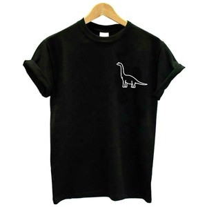 Camiseta Negra de Algodón para Hombre, Cuello Redondo, Manga Corta, Estilo Urbano, Diseño Minimalista, Uso Diario Informal - Product Image 2