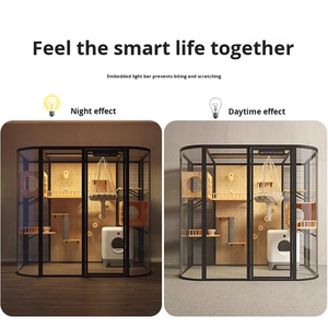 Casa <span class=keywords><strong>para</strong></span> Gatos, Refugio Tranquilo y Relajante, Diseño Elegante y Exclusivo, Base Antideslizante, Forro Seguro, Duradero y Transpirable - Product Image 4