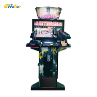 Machine de jeu d'arcade à monnayeur pour 2 joueurs : Terminator Salvation Shooting Game