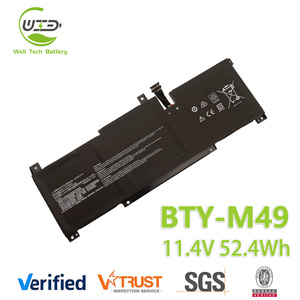 Batería para Portátil BTY-M49 al por Mayor para <span class=keywords><strong>MSI</strong></span> <span class=keywords><strong>Prestige</strong></span> 14 A10M Modern 14 B4MW Summit E14 A11SCS, Batería para Portátil 3ICP6/71/74 - Product Image 1