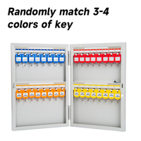 Vente en gros de boîtes à clés murales pour l'immobilier Boîte à clés 24 bits en tôle d'acier laminée à froid