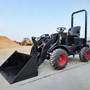 Mini-chargeuse électrique de qualité supérieure à livraison rapide, 750 kg, alimentée par batterie, pelle frontale pour la construction, l'agriculture et l'exploitation minière - Product Image 1