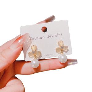 Boucles d'oreilles pendantes vintage classiques géométriques en alliage plaqué or 14 carats avec cristaux et strass, bijoux de mariage exquis pour femmes, couleur marron - Product Image 2