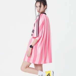 T-<span class=keywords><strong>shirt</strong></span> d'été à manches courtes style américain vintage Y2K, léger et polyvalent, imprimé, coupe oversize - Product Image 4