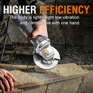 מקצועי MAXXT 1700W מטחנת זווית אלחוטית 5 אינץ' וחותך דיסקים עם מתג הזזה ומהירות משתנה 0-10000 סיבובים לדקה - Product Image 4