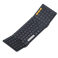 Clavier et souris pliables, combo clavier-souris pliables pleine taille pour les voyages d'affaires, kit clavier portable