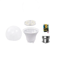 Chine Fournisseur 110v 220v Led Lampe 7w 9w 12w 15w 18w Led Ampoules 2700K-6500K Options de Couleur A60 Led Ampoule