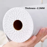 PVC PET Mousse papier peint autocollant feuille murale 1.2m largeur panneau de marbre auto-adhésif