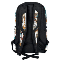 Sac à dos Street Art imprimé intégral pour lycée et université, sacoche pour ordinateur portable, sac à dos de cours avec logo personnalisé, sac à dos graffiti pour le quotidien