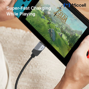 Cable de Carga Rápida Tipo-C para Teléfono Móvil Miccell Pd 240W, Cable de Carga Rápida de Aleación de Aluminio para Teléfono <span class=keywords><strong>Celular</strong></span> - Product Image 5