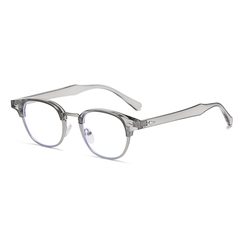 Cadre gris argent anti-lumière bleue c15