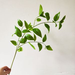 Décorations de mariage en silicone, verdure artificielle d'eucalyptus vert clair et vert foncé - Product Image 5