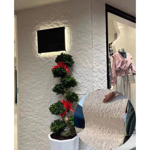 RCL Panneau mural flexible en pierre artificielle au design moderne, <span class=keywords><strong>travertin</strong></span> naturel pour extérieur et intérieur - Product Image 1