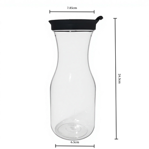 Jarra de Gran Capacidad para Bebidas, Agua, Jugo, Leche, Té, la Más Vendida para el Verano, <span class=keywords><strong>Cine</strong></span> al Aire Libre, Eventos, Ceremonias, Festivales, con Pajita - Product Image 2