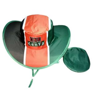 Casquettes pliables personnalisées en polyester 190T pour l'été, idéales pour les stages et les événements de team building universitaires - Product Image 5